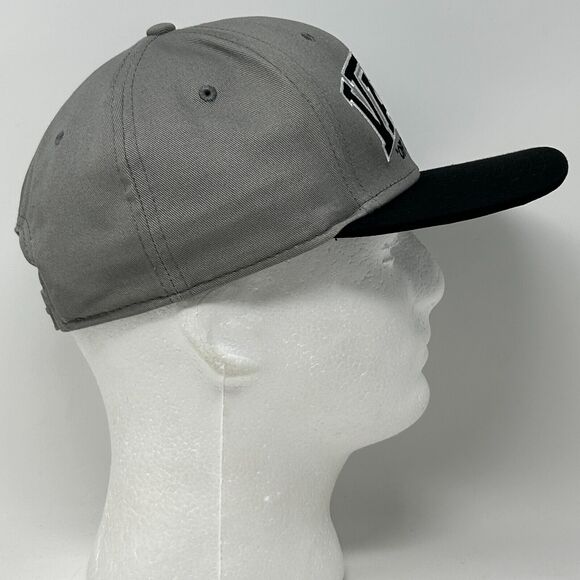 Vans Off The Wall Hat Baseball Cap Skater Skating Skateboarding Snapback Gray - Picture 7 of 9